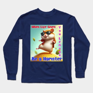 Hamster Meme Long Sleeve T-Shirt